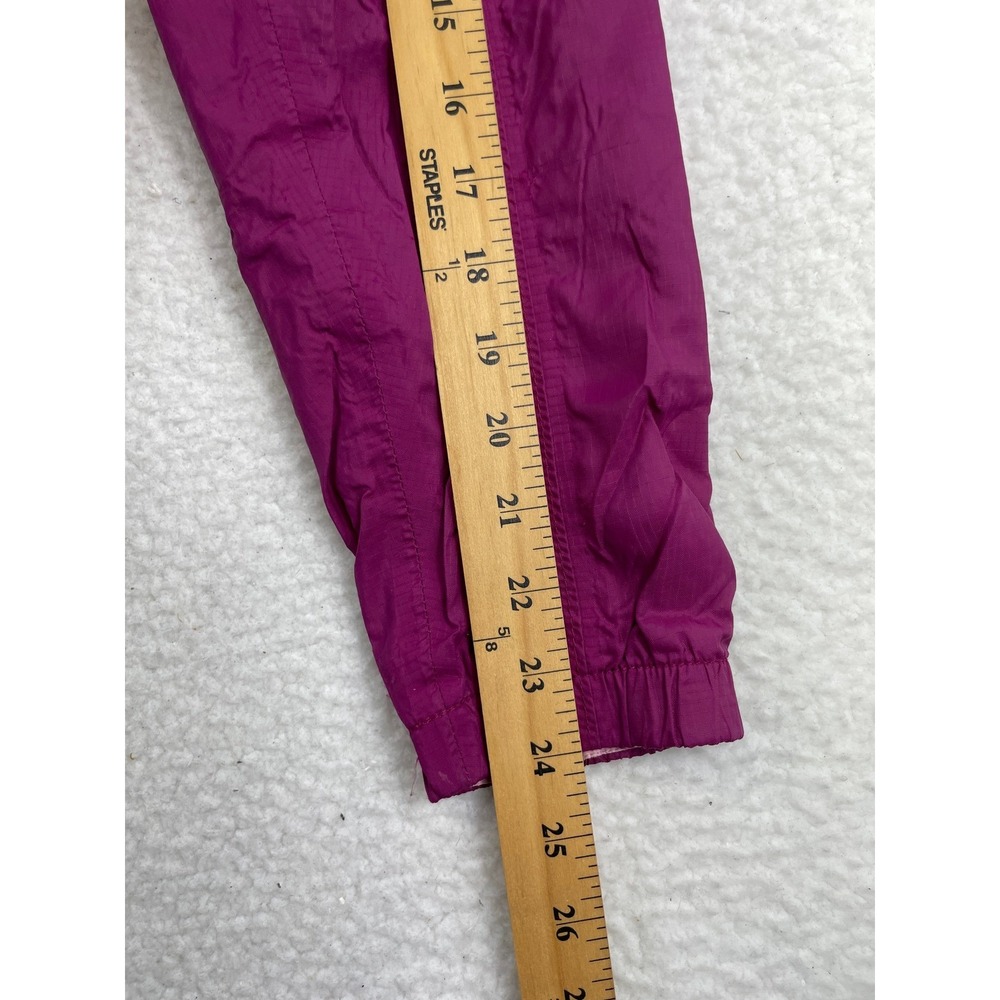 The North Face HyVent Hooded Rain Jacket Womens S Purple Waterproof Coat Active - Picture 8 of 12